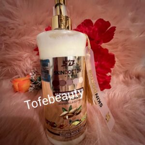 Original sink doctor Almond body milk, ultra radiance whitening lotion. 400ml x1